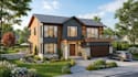 do modern kitchen bathroom design remodeling and family house with 3d rendering