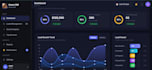 design modern react web app and tailwind CSS dashboard