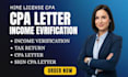 write a professional CPA comfort letter