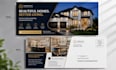 design direct mail eddm postcard, real estate postcard, mailer