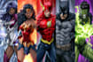 illustrate a superhero comic and marvel character