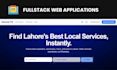 develop a modern web application with customization