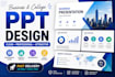 design professional canva presentations and posters