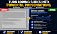 design a custom canva presentation or pitch deck that is editable and convent
