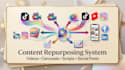 repurpose your content into videos, carousels, scripts and social posts