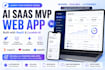 build ai saas mvp web app using replit and lovable ai