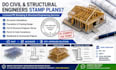 do civil and structural engineers stamp