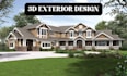 create professional 3d house plans and realistic interior exterior renderings