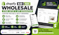 setup shopify b2b wholesale b2c store with custom pricing apps API integration