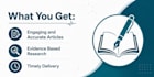 write medically accurate health and wellness articles
