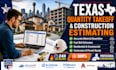 do texas construction takeoff and cost estimation
