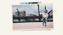 create collage animation, motion graphics, vox style, collage lyrics video ads