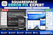 squarespace website, technical SEO, squarespace redesign, bug fix, website