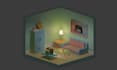 create custom low poly 3d models, characters, and environments