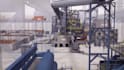 create 3d industrial factory and manufacturing animation