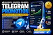 boost telegram promotion, grow telegram subscribers with organic marketing