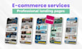 be your arabic landing page designer with unique copywrite for ecommerce