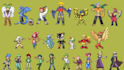 create anime pixel art pokemon trainer sprite game character retro pixel sprite