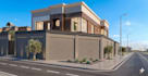 3d rendering photo night and day