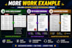 data entry, PDF conversion, and excel cleanup
