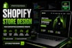 design a premium shopify ecommerce website