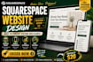 redesign squarespace website, update squarespace website, fix squarespace