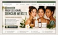 design skincare shopify store beauty store spa website cosmetis skincare website