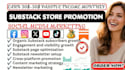 setup substack promotion subatck newsletter sub stack subscribers link promotion