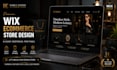 create a wix ecommerce store design for online business