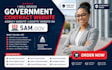design government contract website agency website logistic website on sam gov