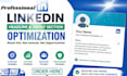 optimize linkedin headline and about section