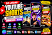 design engaging shorts thumbnails, covers and canva animations