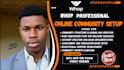 setup whop community whop online course whop management