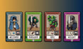 create custom pixel card art and trading card design