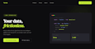 develop a responsive landing page or front end website using HTML CSS