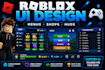 build a simple roblox UI or menu for your game