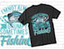 make custom fishing t shirt logo design