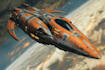design spaceship, sci fi illustration and sci fi art