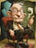 create a political cartoon art