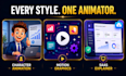 create a 2d animated explainer video, saas animation, motion graphics