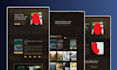 design a modern author website, book author website, ebook website