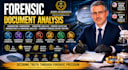 do forensic document analysis, handwriting comparison, forged signature, report