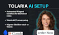 do tolaria setup for claude code mcp server and build your ai second brain