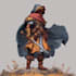 design unique fantasy characters for you