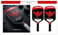 do printable custom pickleball paddle designs and 3d look