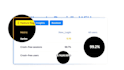 create 2d animated saas explainer, website previews saas animation product demo