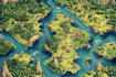 design vector or isometric map illustration