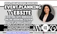 event planning website design, wedding business website, event planner website