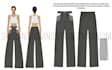 create professional fashion illustrations and clothing sketches for you