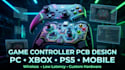 do professional game controller pcb design for PC xbox ps5 mobile